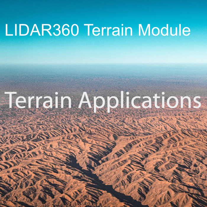 Lidar360 TERRAIN Module V8